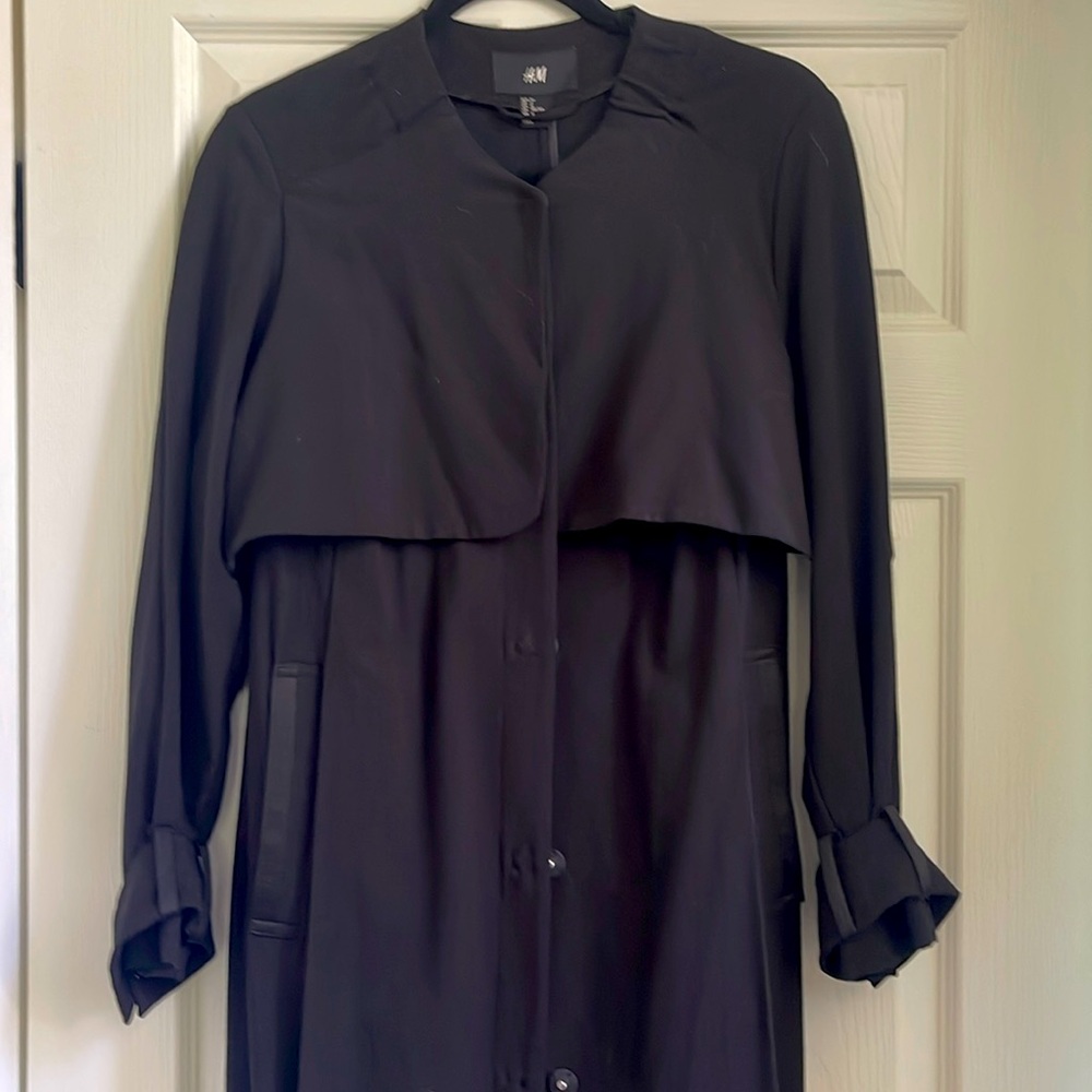 Classic long duster coat